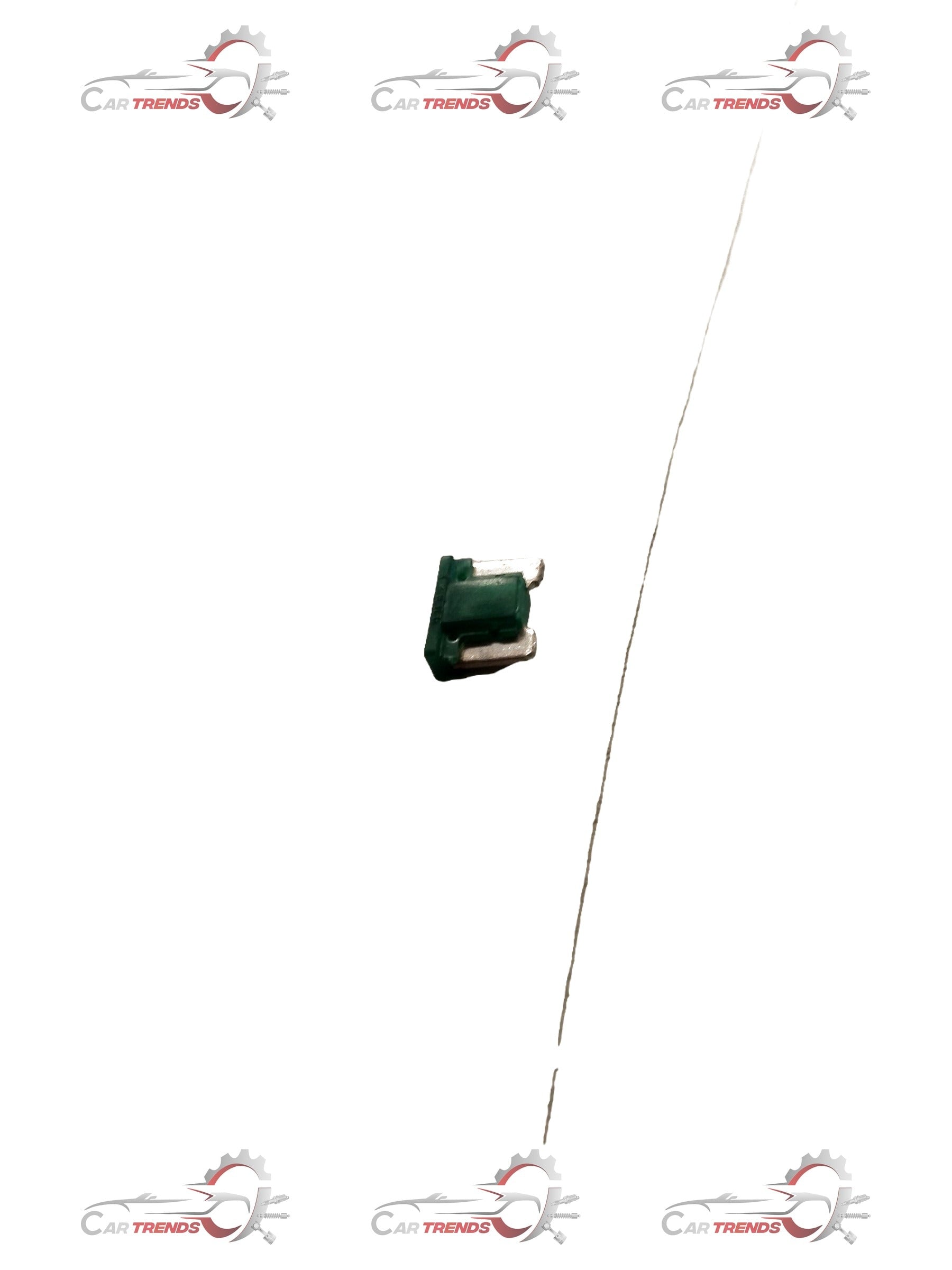 Maruti Suzuki FUSE 30A, automotive electrical fuse, shown in close-up with clear view of fuse holder and electrical contacts.