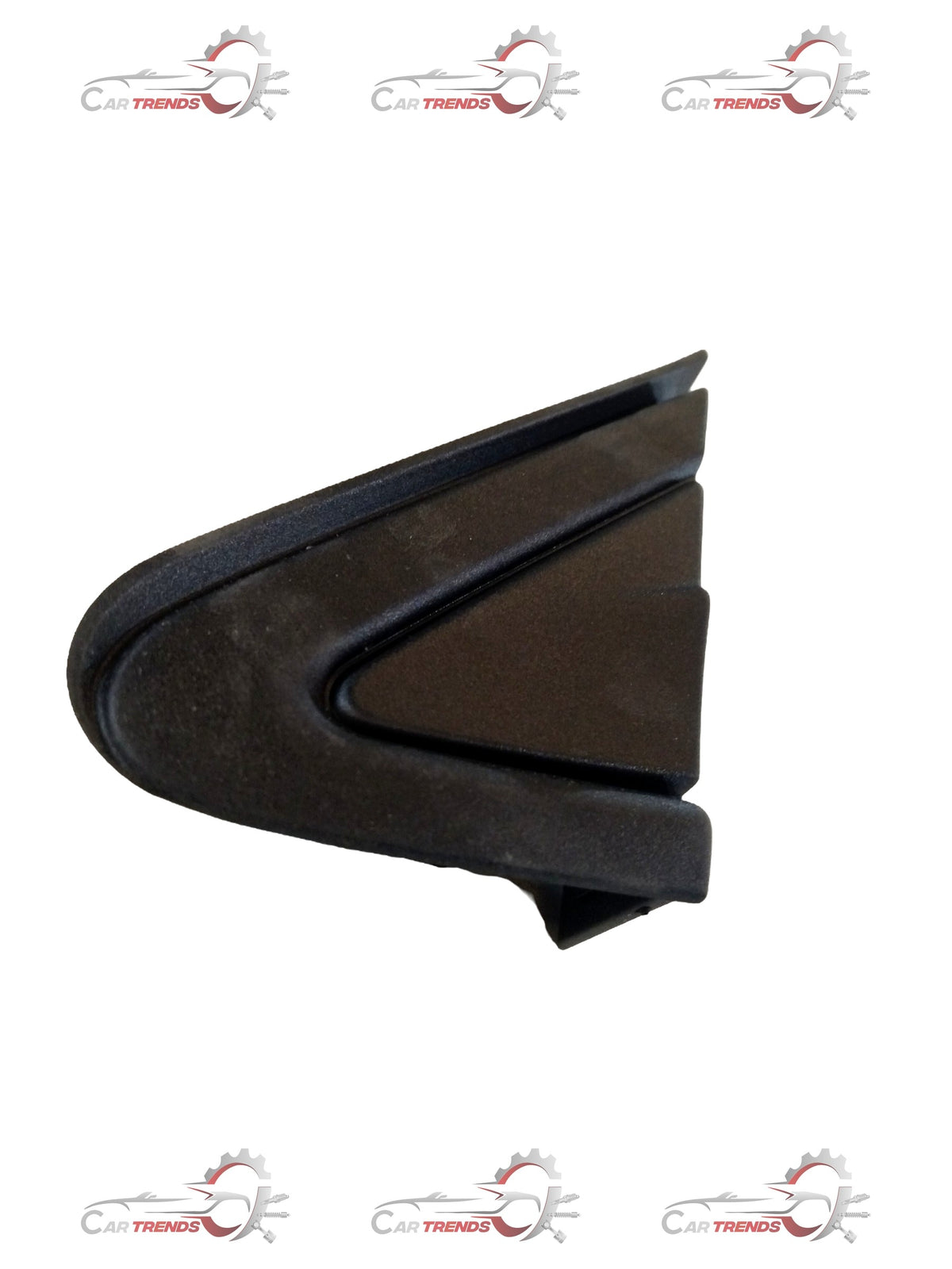Volkswagen TRIM RAPID #5JL8532739B9, close-up of car interior trim component with textured surface and Volkswagen branding.
