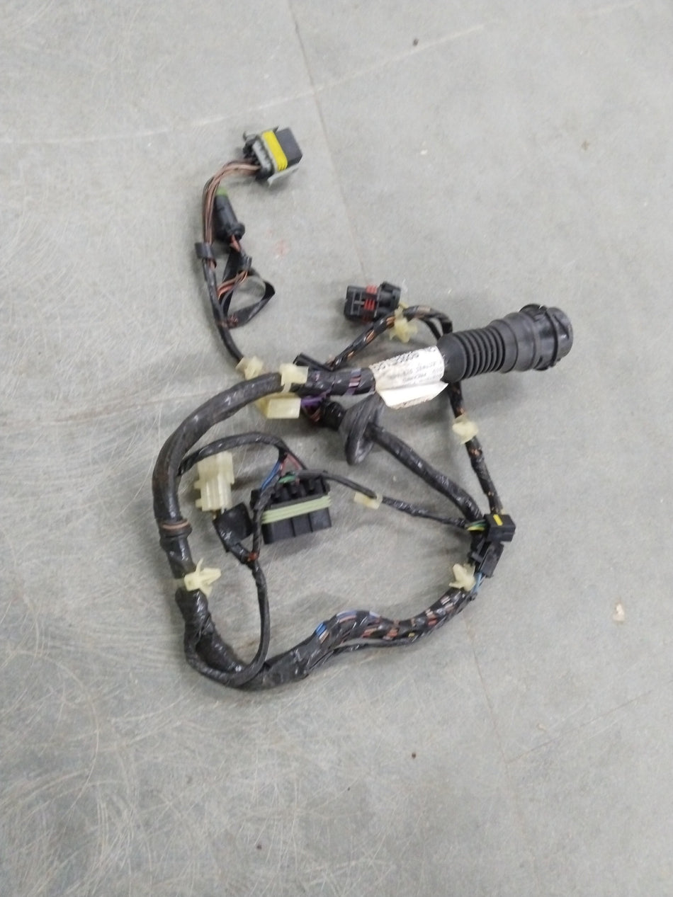 CarTrends front door wiring harness assembly for Opel Corsa, showing detailed wiring connectors and installation components.