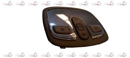 Hyundai overhead console lamp assembly with integrated light and control buttons, mounted on the vehicle's ceiling interior.