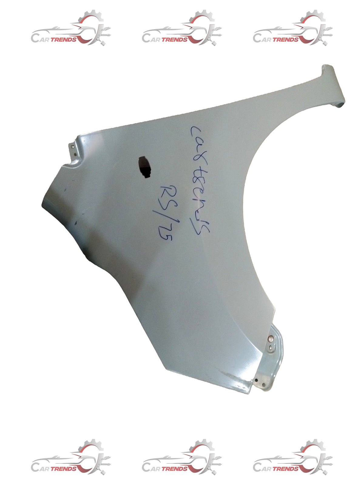 CarTrends Fender spare part for Suzuki Wagon R, left-hand side, showing the metal component with mounting details.