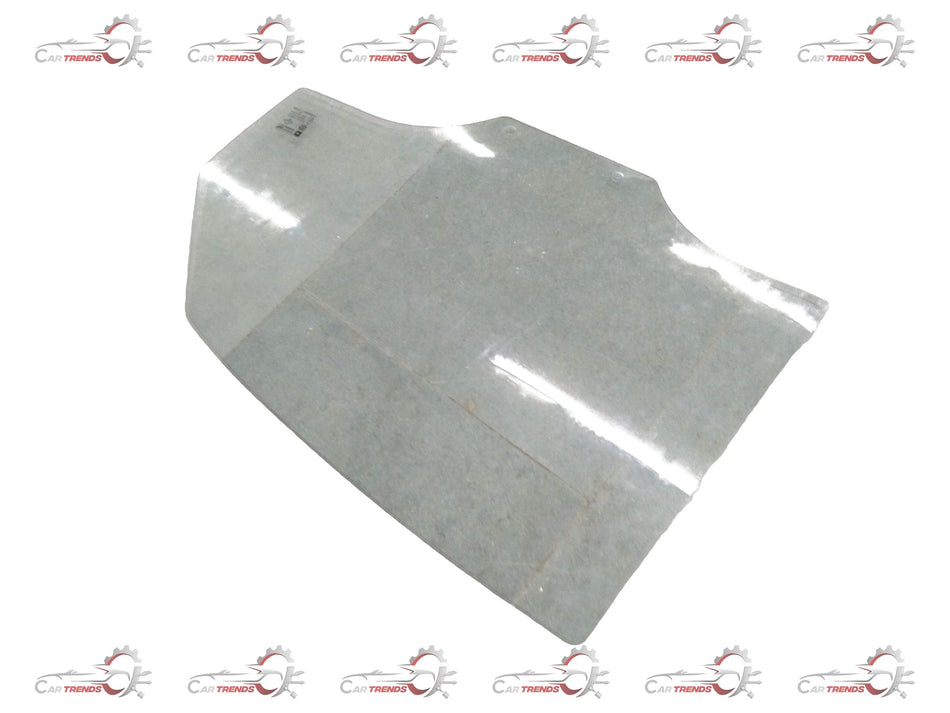 Rear left glass assembly door for Chevrolet Optra, compatible with General Motors vehicles, shown in the image.
