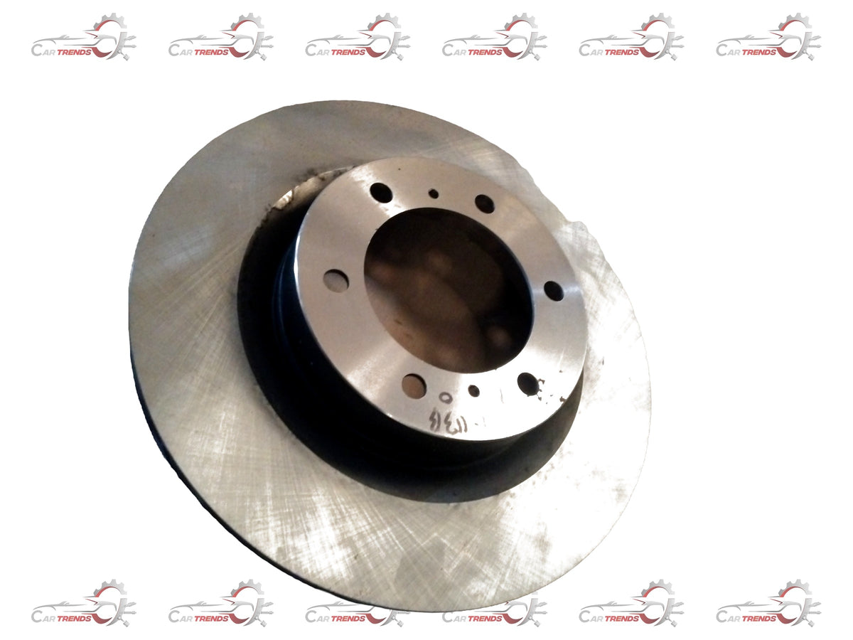 Toyota disc brake rotor with part number 435120K260, metallic surface and vented design for vehicle braking system.