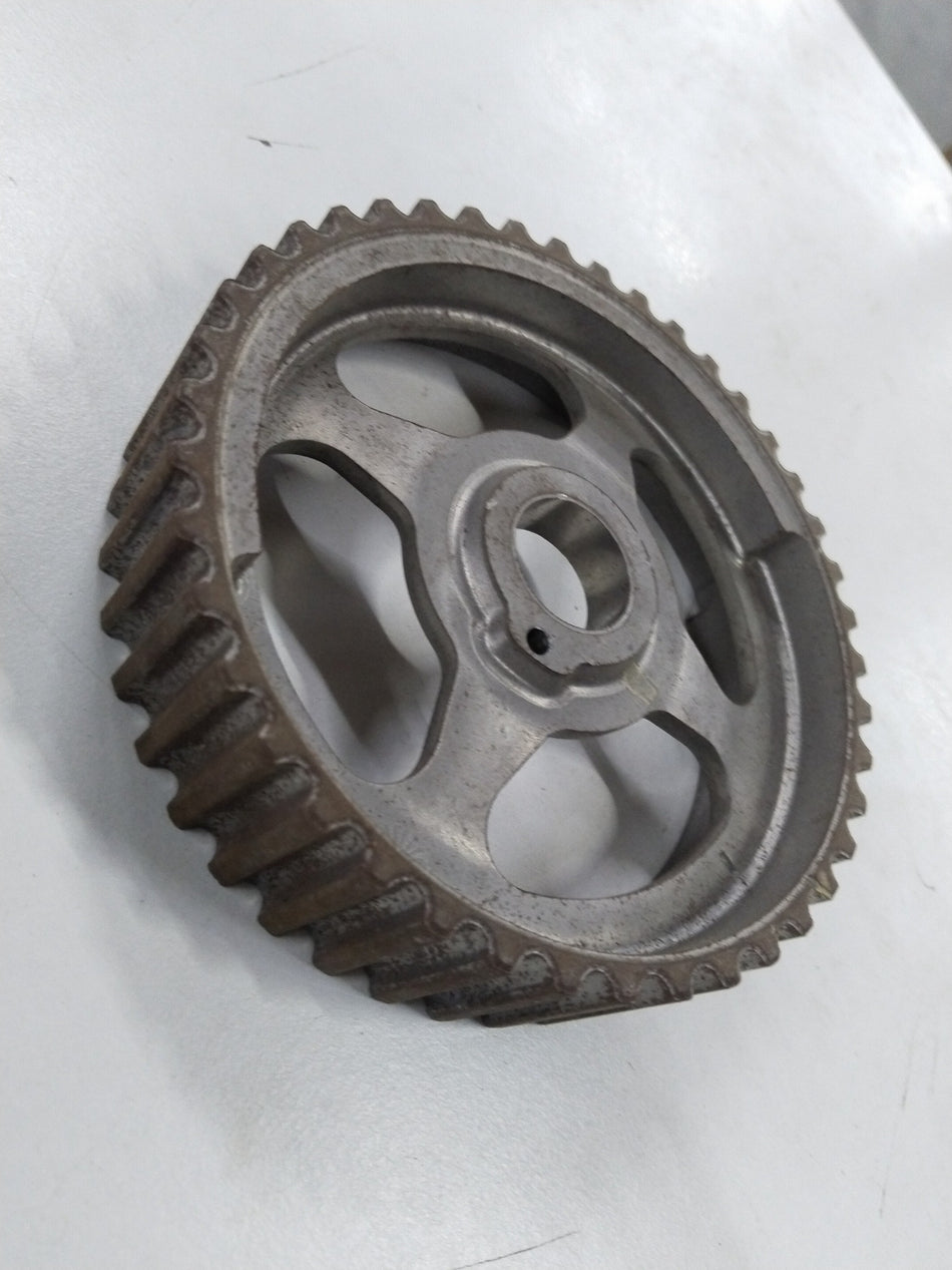 GEAR camshaft exhaust for Chevrolet Optra, general motors brand, showing the metal camshaft component with gear teeth.