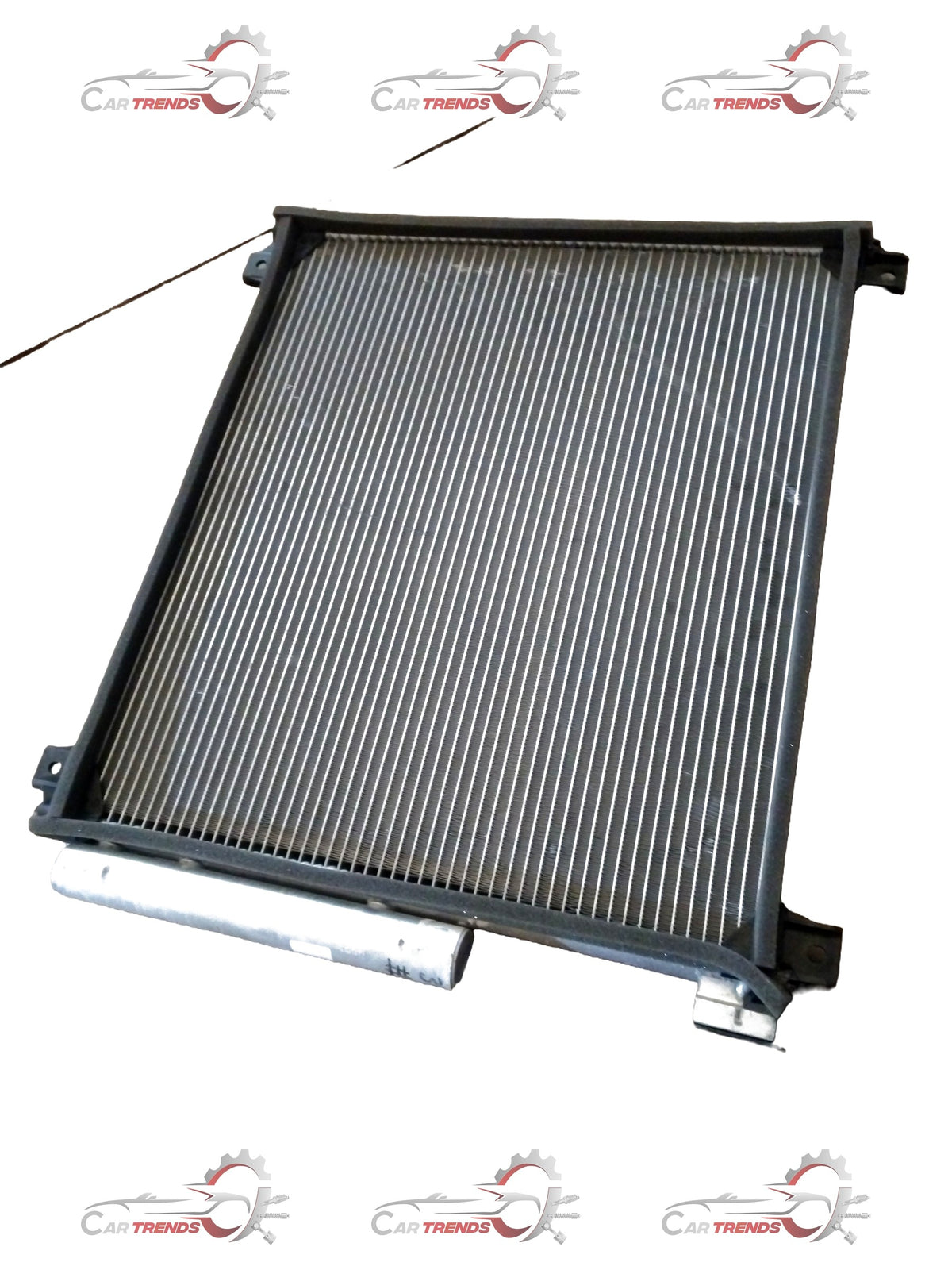 Maruti WagonR 3rd Gen and Celerio 2nd Gen AC condenser by CarTrends, suitable for petrol and CNG models, shown in the image.