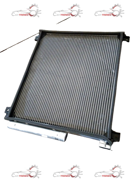 Maruti WagonR 3rd Gen and Celerio 2nd Gen AC condenser by CarTrends, suitable for petrol and CNG models, shown in the image.