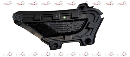 Hyundai I20 Active left side fog light cover in black, designed for CarTrends replacement part, shown on white background.