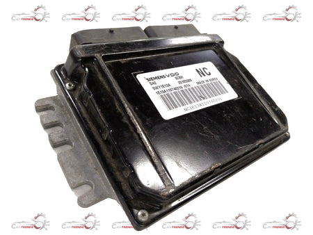 General Motors Chevrolet Aveo engine control module assembly with electronic components and wiring visible in the image.