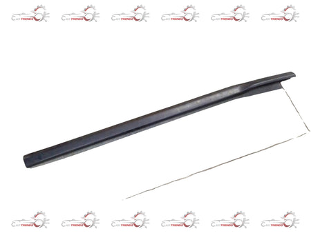Ford Figo weatherstrip door belt, black rubber seal for door frame, with clips and mounting surface visible in the image.