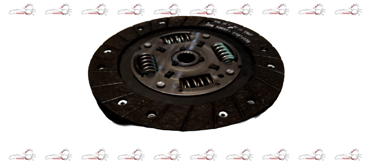 Maruti Suzuki clutch plate for Super Carry vehicle, showing metal friction surface and central mounting hole.