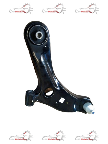 CarTrends front suspension arm assembly part 45202M76M01, automotive spare part with visible metal components and mounting points.