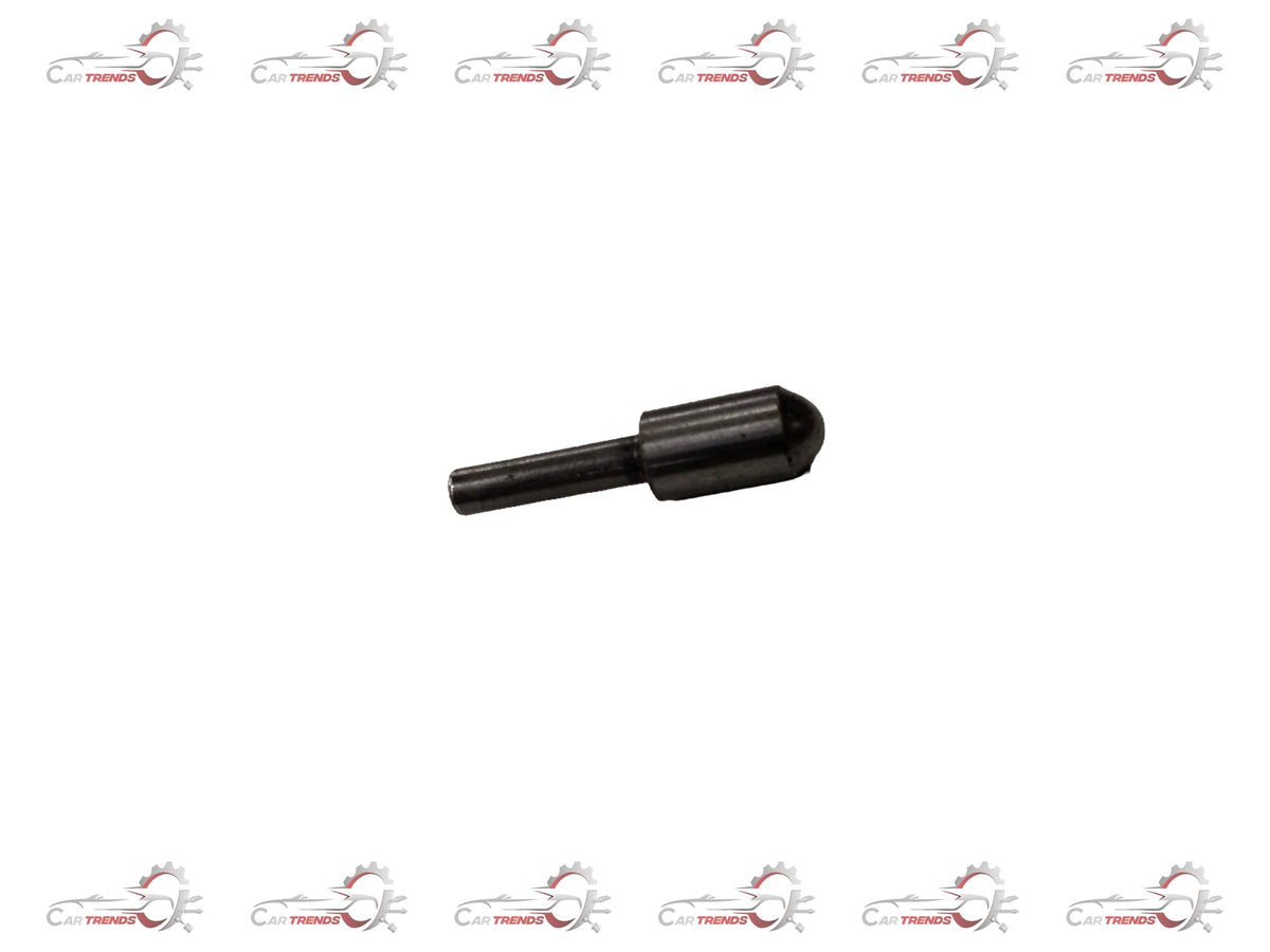 Chevrolet Aveo blocking pin by CarTrends, close-up of metal automotive part on white background.