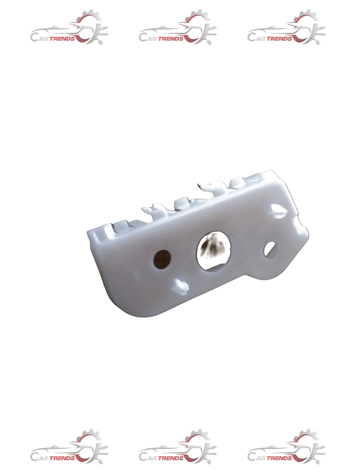 Mahindra Scorpio right side bumper bracket spare part by CarTrends, showing the metal bracket for vehicle bumper support.