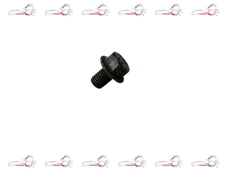 General Motors Chevrolet Tavera bolt, automotive repair part, metallic with threading, shown in close-up image.