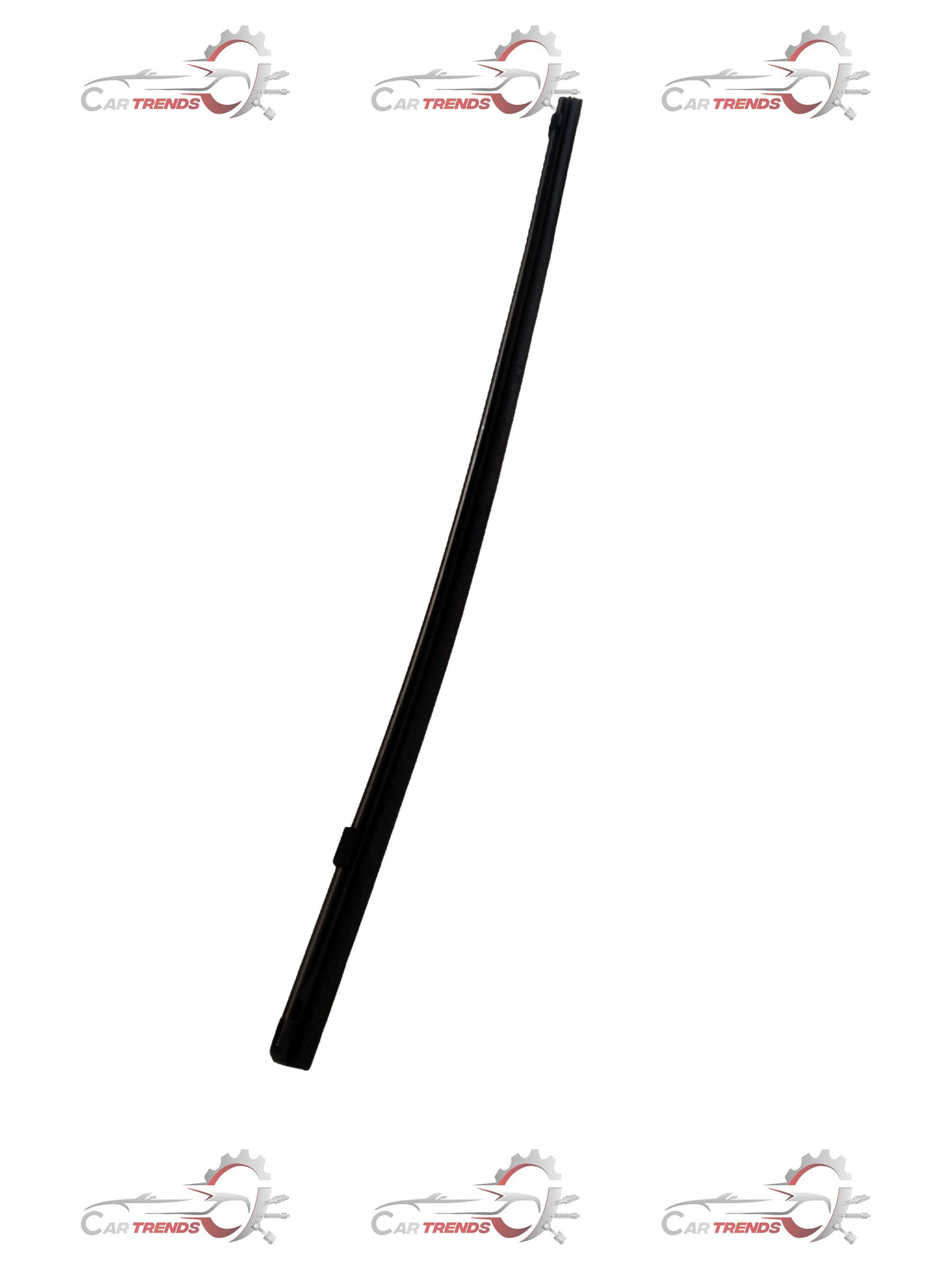 Hyundai rubber assembly wiper blade for I10, I20, Creta, Verna models, showing the black rubber blade and mounting mechanism.
