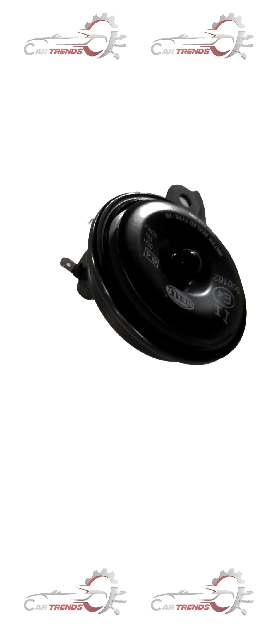 Maruti Suzuki low-pitched horn assembly for Swift, WagonR, Alto, and Dzire models, shown in this image.