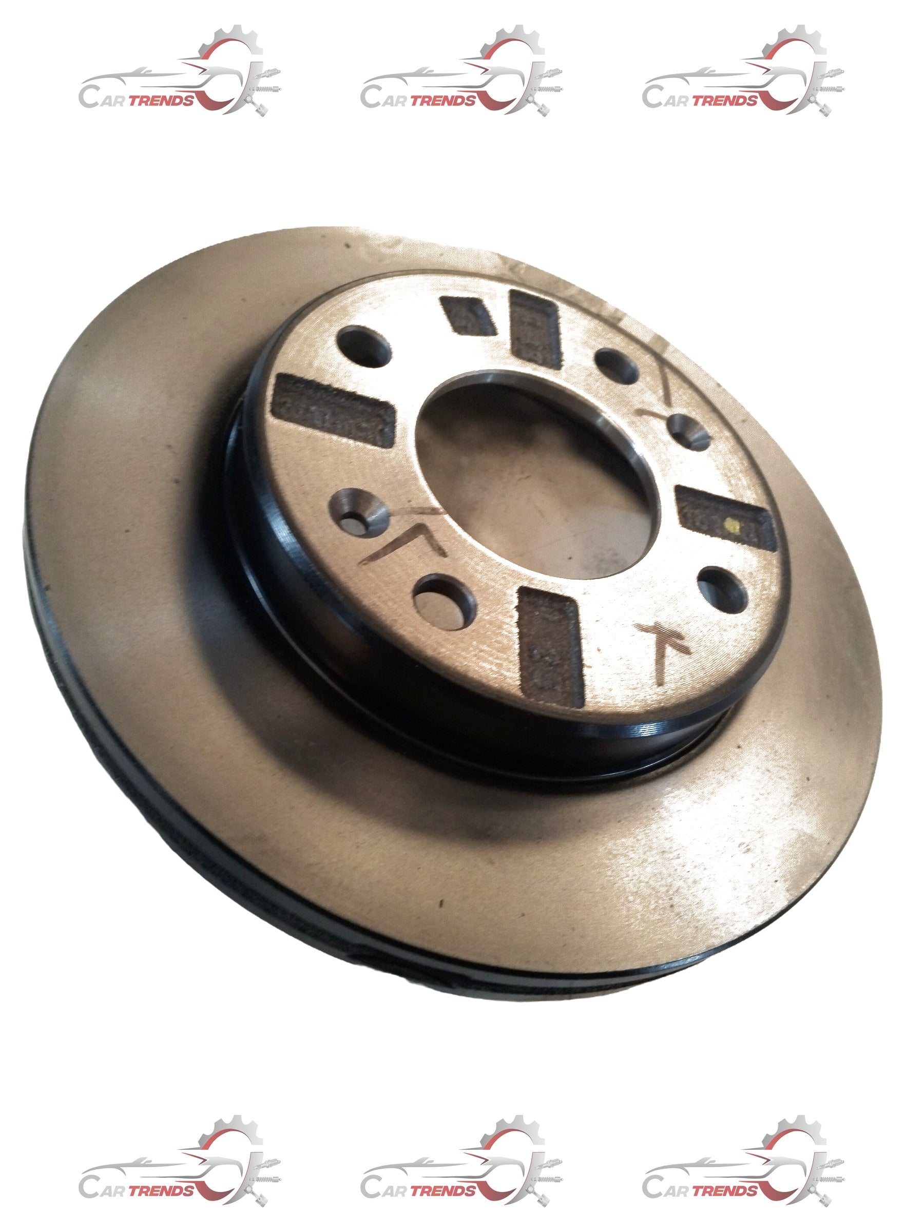 CarTrends brake disc for Tata Punch, durable automotive brake disc with vented design, visible in the image.