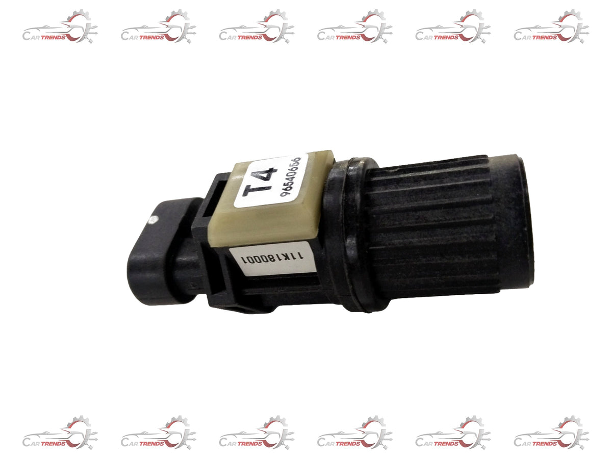 Chevrolet Aveo sensor distance from General Motors, showing a close-up of the automotive sensor part for vehicle safety and diagnostics.