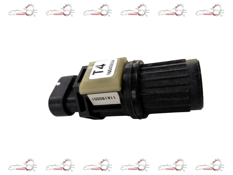 Chevrolet Aveo sensor distance from General Motors, showing a close-up of the automotive sensor part for vehicle safety and diagnostics.