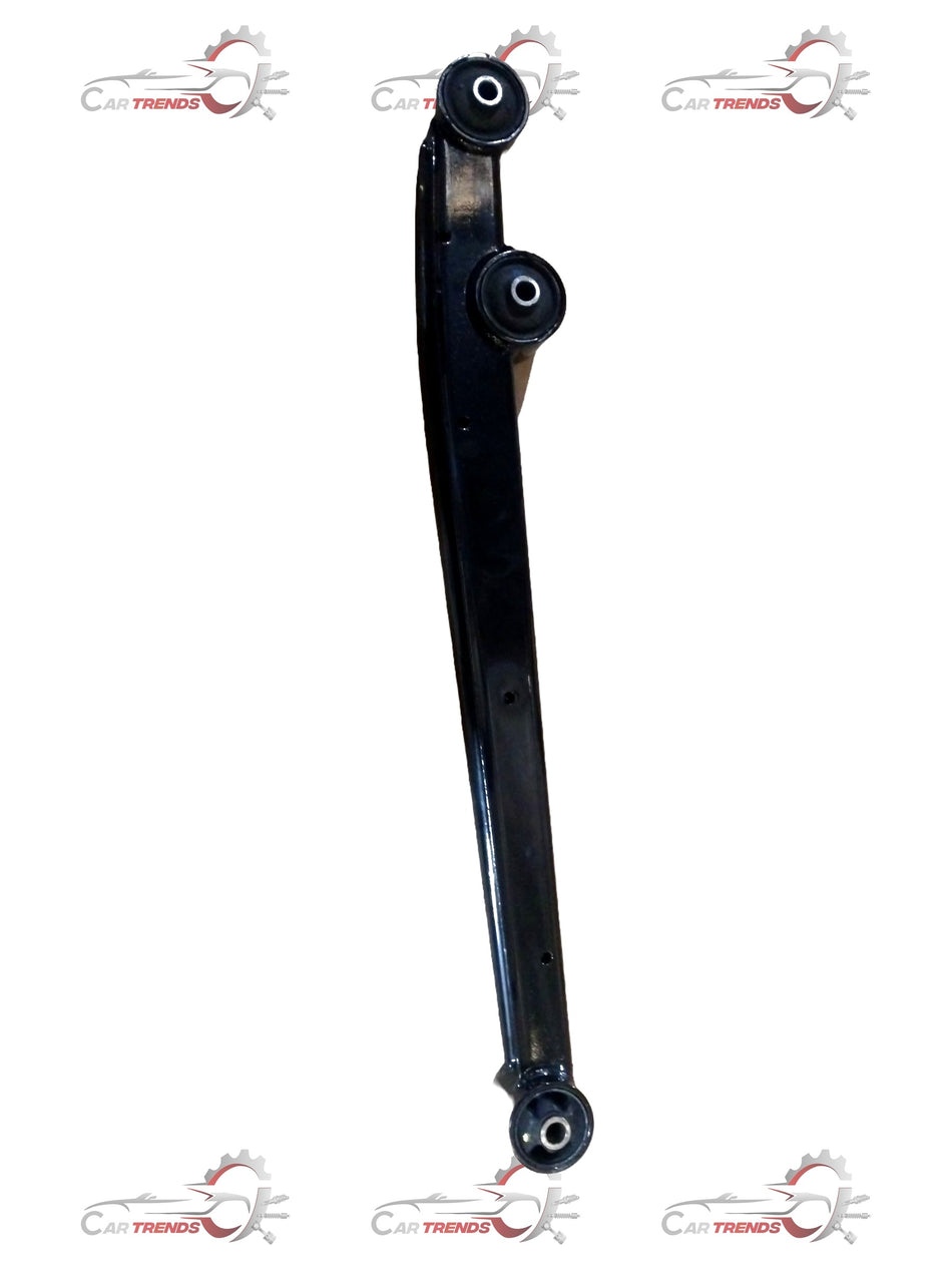 Maruti Suzuki arm assembly trailing LH rear part for Swift, Baleno, Brezza, and Ertiga vehicles.