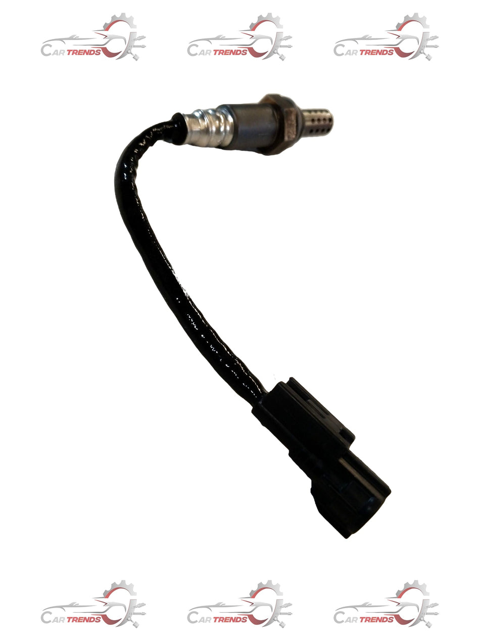 Maruti Suzuki oxygen sensor RR 18213M78L10 installed in a vehicle engine, showing the sensor’s metal body and wiring connection.