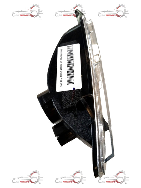 Maruti Suzuki front left turn signal lamp, vehicle lighting component with clear lens and mounting bracket.