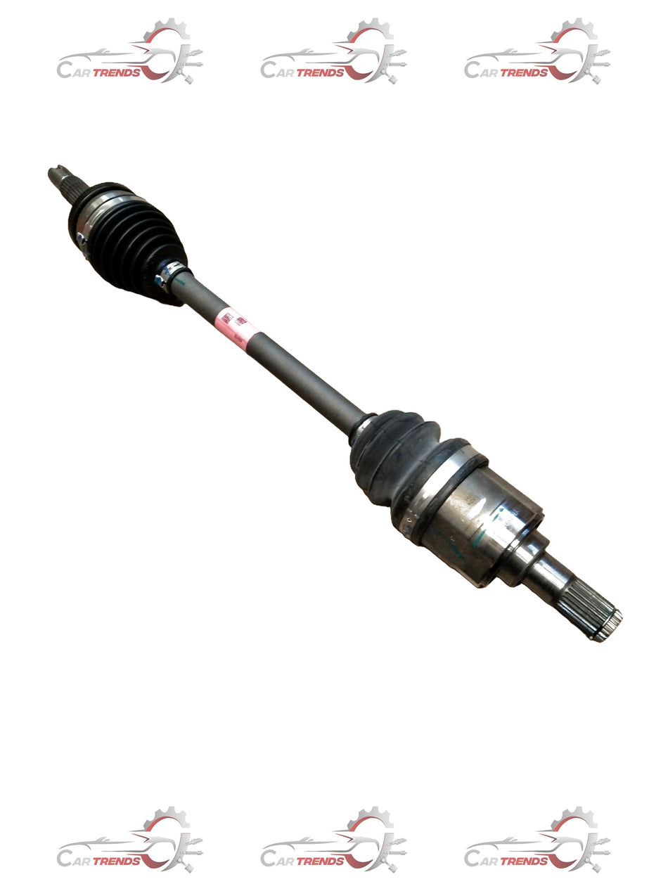 Hyundai shaft assembly drive for I10, I20, Creta, Verna LH side, metallic component with gear and mounting points.