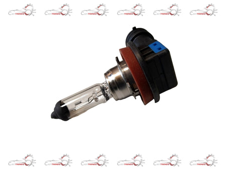 CarTrends bulb for Santro, i10, Accent, Verna headlights, showing the replacement automotive light bulb in a close-up view.