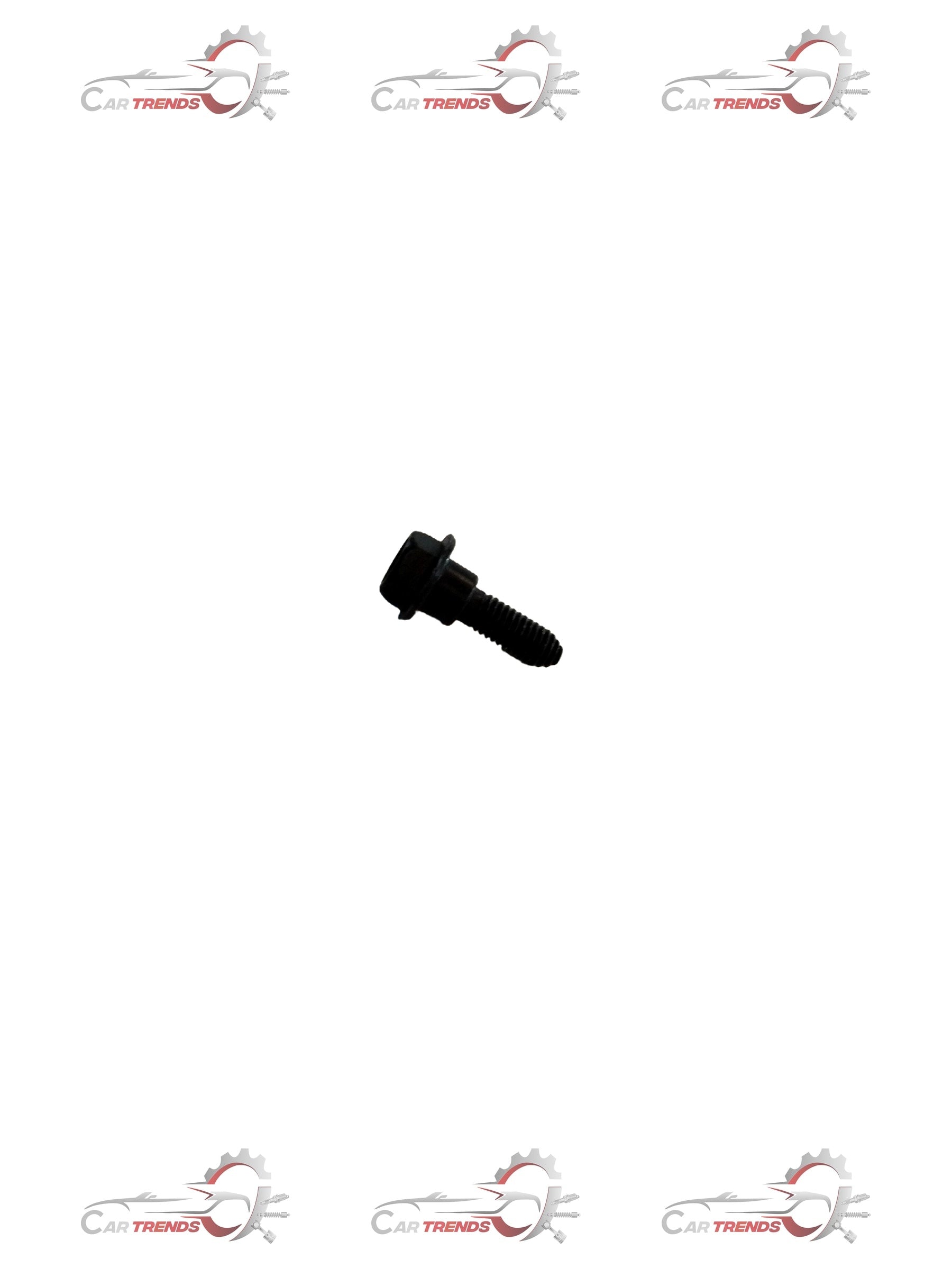 Maruti Suzuki receptacle bolt Alto 89793M60M00 shown in close-up, metal bolt with threaded end and mounting features.