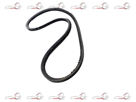 CarTrends diesel alternator belt for Opel Astra, spare part, showing the rubber belt with metal pulley and mounting components.