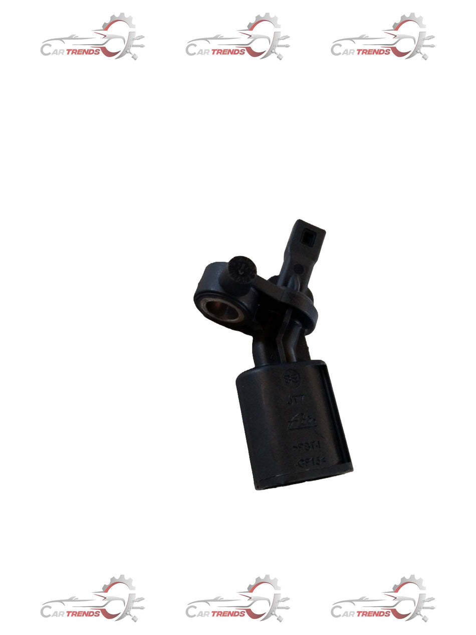 Volkswagen sensor compatible with A4, A5, Q5 models, showing a close-up of the white sensor part for vehicle diagnostics.