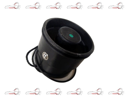 Maruti Suzuki Cap Assy Cng Counter Box 89740M52M00 in black with metallic details, designed for vehicle engine compartment.