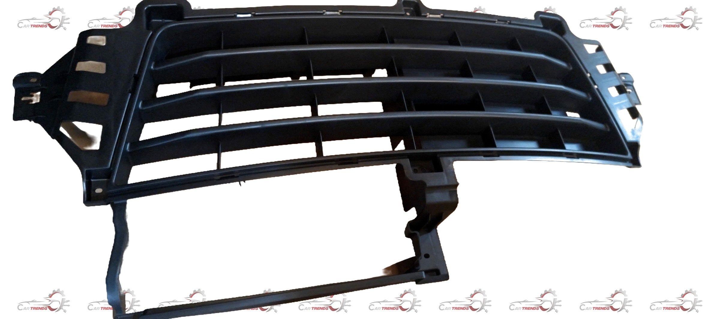 Maruti Suzuki Wagon R radiator grille with chrome accents, front view showing grille design and mounting points.