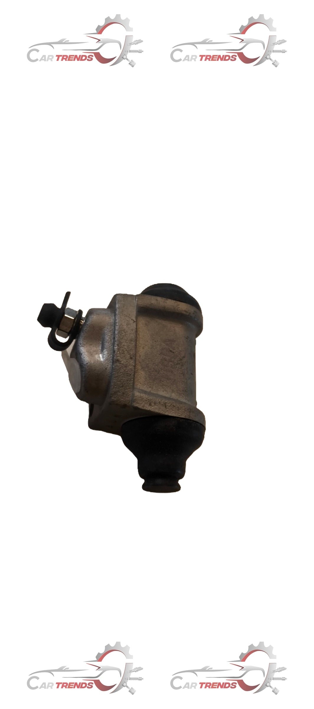 Hyundai LH wheel cylinder assembly spare part by CarTrends, showing a close-up of the metal hydraulic component.