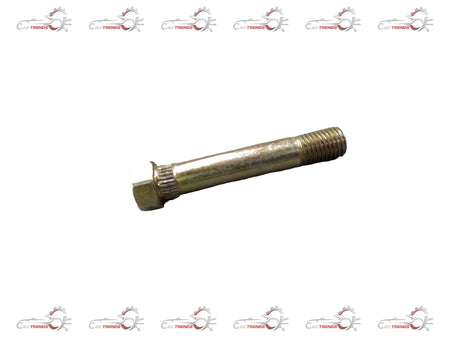 Chevrolet Tavera bolt stabilizer bar to control arm, part from General Motors, showing the metal stabilizer bar component.