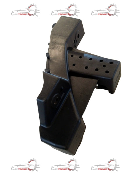 Hyundai I10 Grand right headlight bracket by CarTrends, spare part, showing the plastic mounting piece for headlight assembly.