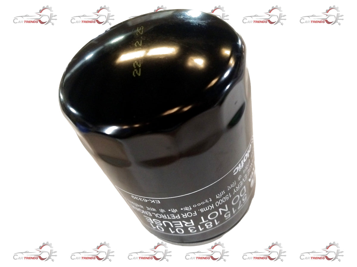 Tata oil filter assembly for Tata Nexon, Tiago, and Altroz, spare car parts shown in the image.