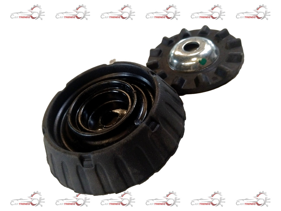 Aftermarket Hyundai i10 shock absorber mount, durable automotive part with metal and rubber components for shock absorption.