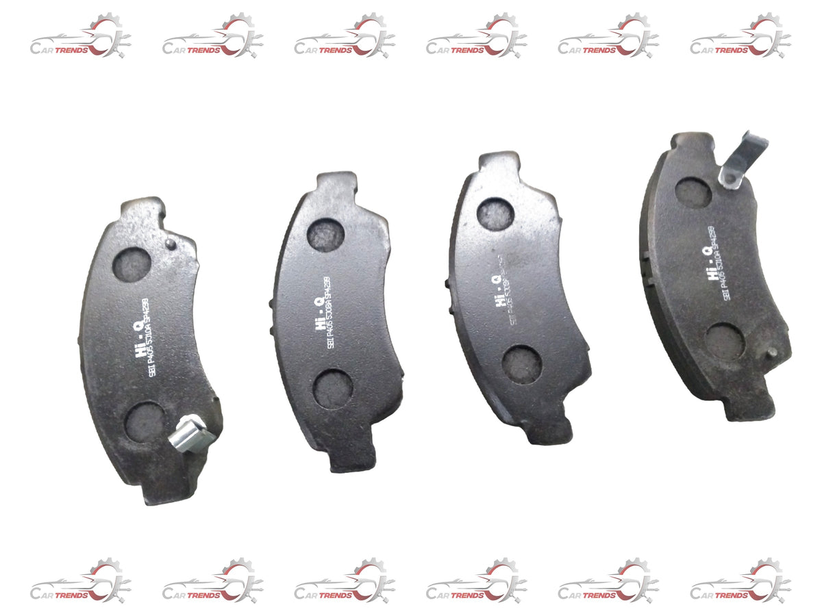 CarTrends front City 1, 2 & 2 Pet brake pad with visible friction surface and mounting hole for vehicle braking system.