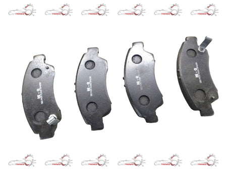 CarTrends front City 1, 2 & 2 Pet brake pad with visible friction surface and mounting hole for vehicle braking system.
