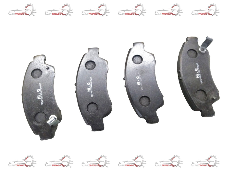 CarTrends front brake pad for Honda City 1, 2, and 2 Pet, standard quality, visible brake pad with mounting features.