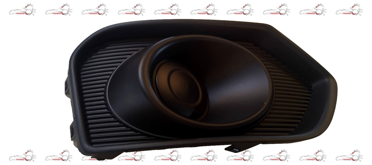 Maruti Suzuki bezel front fog lamp R 71751M56R005PK, close-up of the black plastic bezel for fog light installation.
