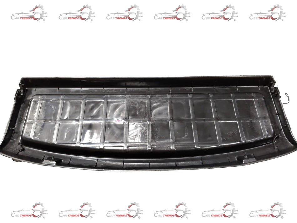 Black Gfx parcel tray for I20 2020 model, durable plastic interior storage solution with fitted design.