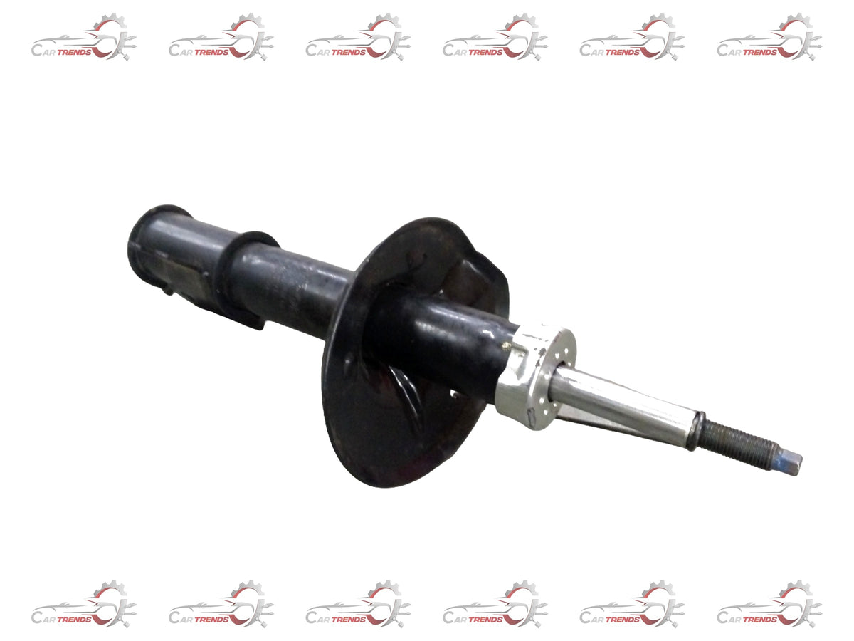 Front left damper assembly absorber strut for Chevrolet Spark by CarTrends, showing the metal coil and mounting points.