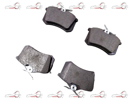 Rear brake pad for Audi A1, A3, Octavia, Laura, Jetta, Yeti, Beetle, Rapid by CarTrends, shown in the product photo.
