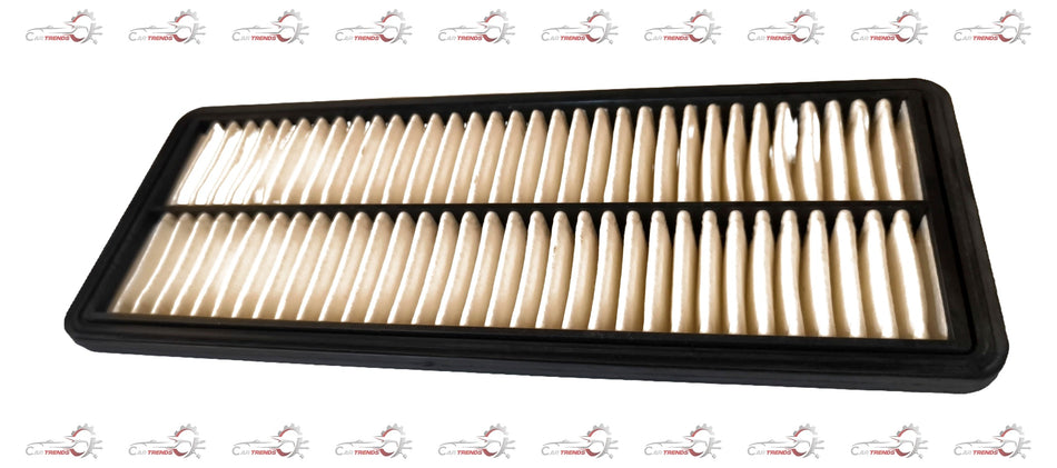 CarTrends air filter cleaner for Santro, i10, Accent, Verna spare parts, showing the filter element with plastic frame.