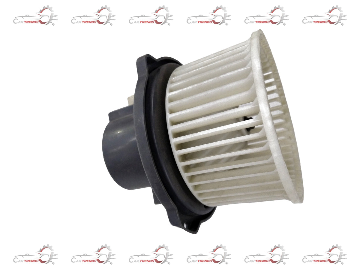General Motors Chevrolet Spark motor blower part, showing the engine component with metal and plastic parts visible.