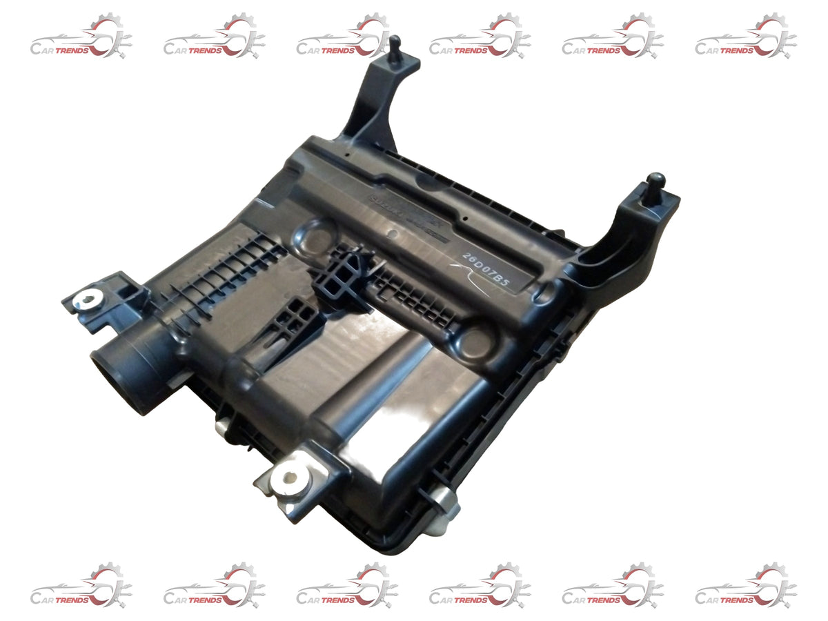 Maruti Suzuki Alto cleaner assembly air part, showing the plastic housing and connector for engine air intake system.