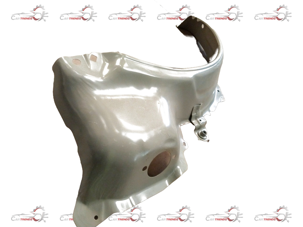 Ritz LH rear panel wheel house outer for car, showing the metal structure and attachment points.