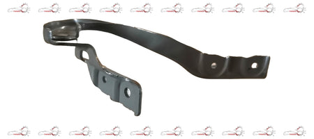 Maruti Suzuki front hood hinge for left side pressurized petrol CNG models, part number 57420M62S00, in a close-up view.